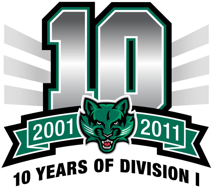 Binghamton Bearcats 2011 Anniversary Logo vinyl decal